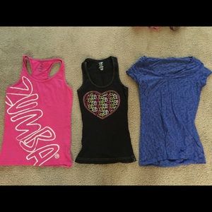 Zumba tops